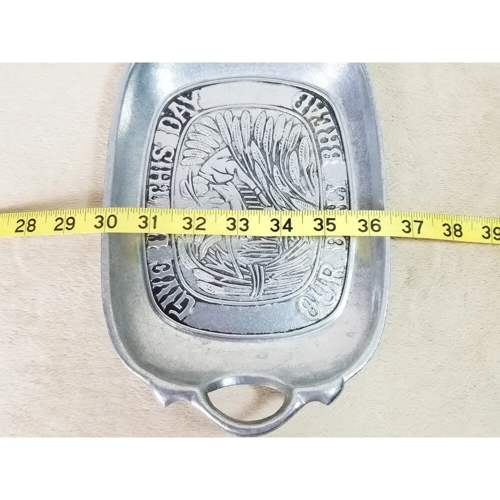 Sexton Pewter Bread Tray 10 1/2